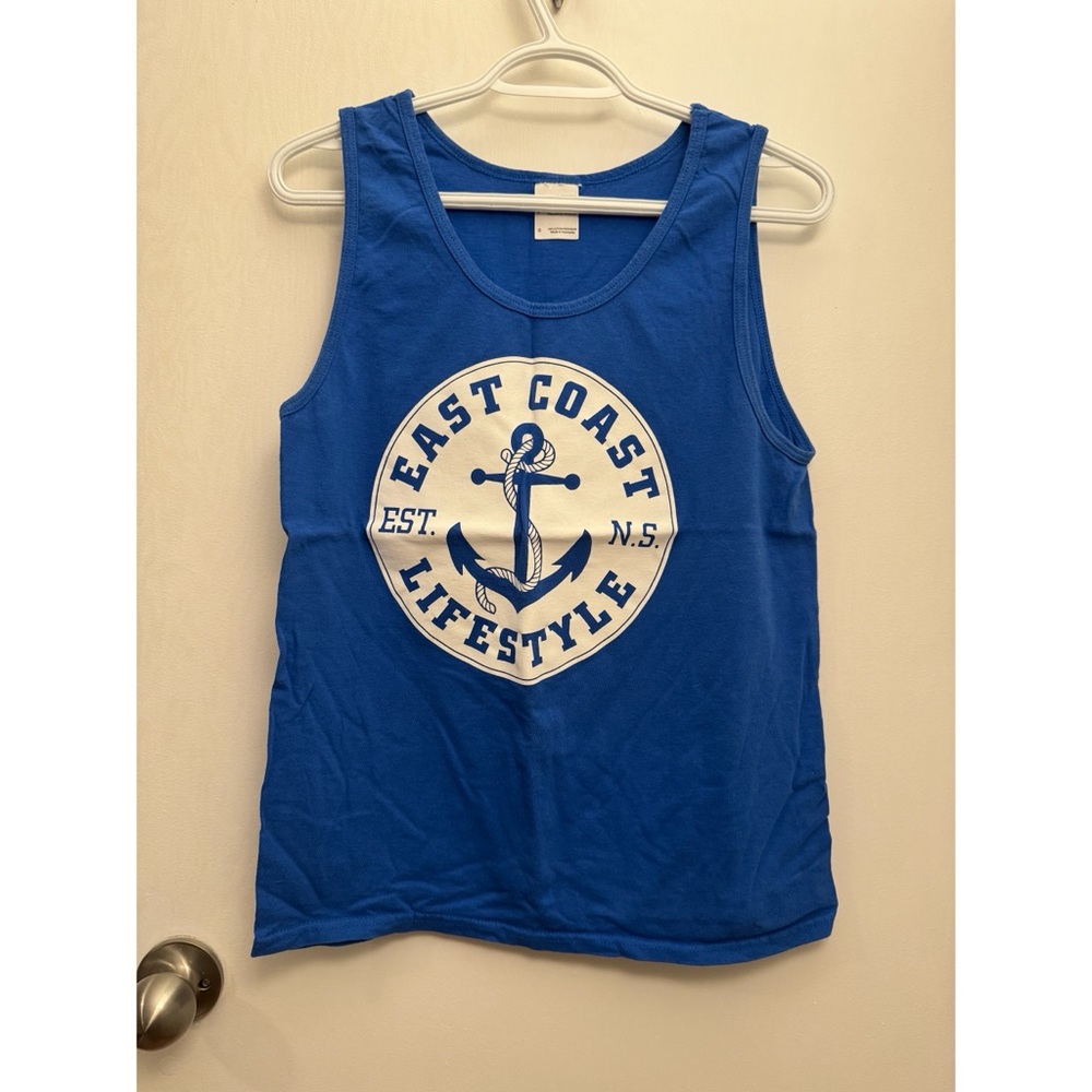 East Coast Lifestyle Blue Tank Top